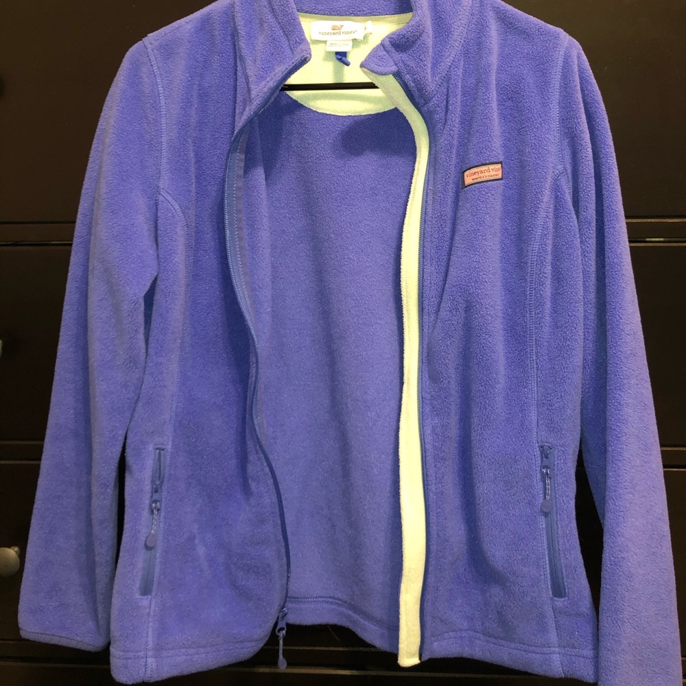 Vineyard Vines Blue Polyester Jacket